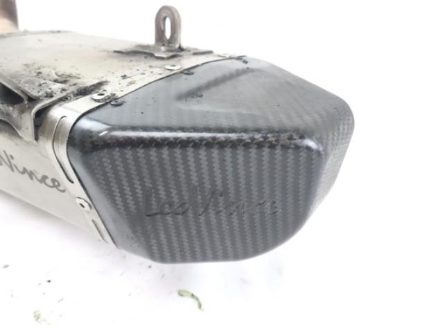 YAMAHA MT-07 14148K MARMITTA SILENZIATORE SCARICO LEOVINCE RM18 19 - 20 MUFFLER PICCOLA AMMACCATURA SENZA DB KILLER - Foto 9