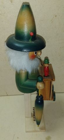 SIMPATICO GADGET PUBBLICITARIO IN LEGNO VINTAGE - Foto 9