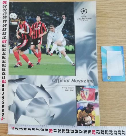 Rivista,Magazine Uefa Champions League 2002/2003 (ho varie riviste sportive) - Foto 2