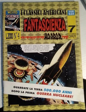 I classici americani fantascienza horror n. 4