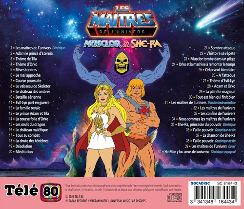HE-MAN and She-ra: The Masters of the Universe CD - Foto 2