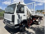 iveco 95 14 ribaltabile e gru