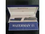 Penna stilografica WATERMAN grigia vintage nuova mai inchiostrata con cartu
