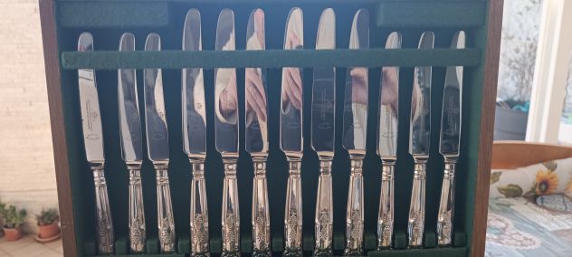 Antico servizio posate silver plated Harrisons Bros.&Howson