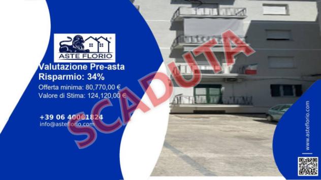 Immobile in asta di 107 m² in vendita a Giugliano in Campania