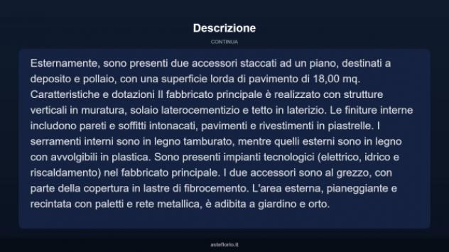 Immobile in asta di 106 m² con più di 5 locali in vendita a Sanza - Foto 15