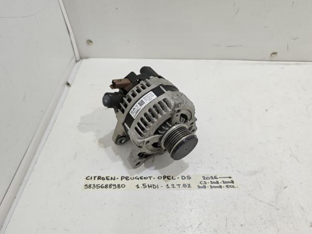 ALTERNATORE CITROEN C3 Serie 1617536780 1617536780 Turbo Benzina 1.2 (16) - Foto 2