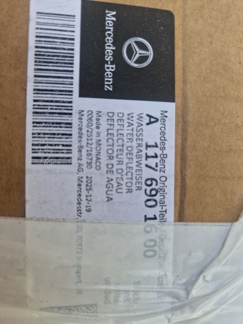 Deflettore acqua destro Mercedes CLA SB X 117 - Foto 2