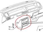 Consolle Centrale Originale Fiat Tipo 1987  1995 180958480
