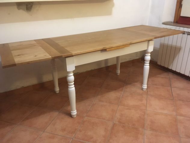 Tavolo allungabile stile country - Foto 7