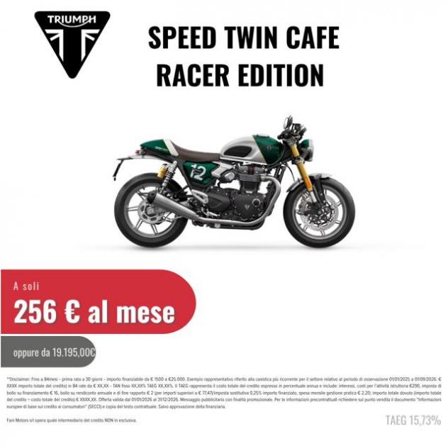 TRIUMPH Speed Twin CAFE RACER EDITION 2026 - Foto 2