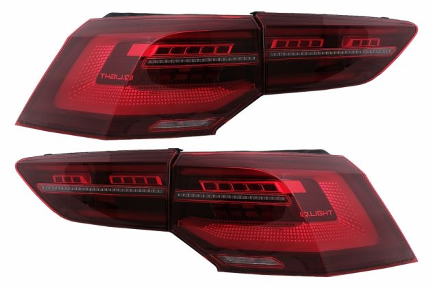 FARI POSTERIORI FULL LED VOLKSWAGEN GOLF 8 FRECCIA DINAMICA ROSSI - Foto 3