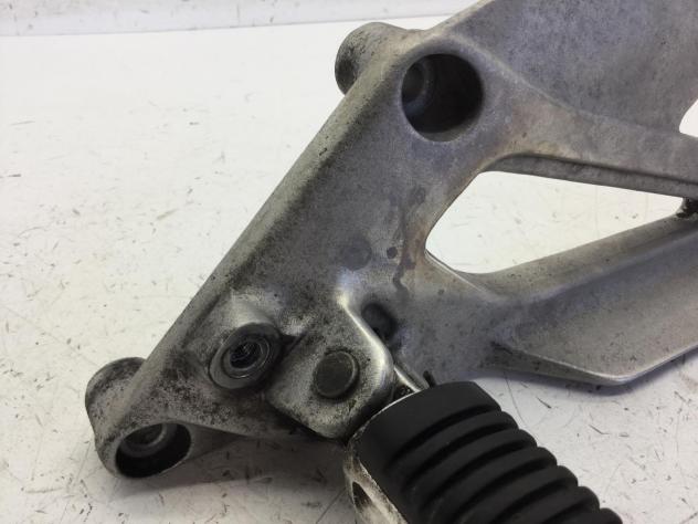 YAMAHA XJ S DIVERSION 600 PEDANA ANTERIORE SINISTRA + SUPPORTO 1992 4BR1 - Foto 2