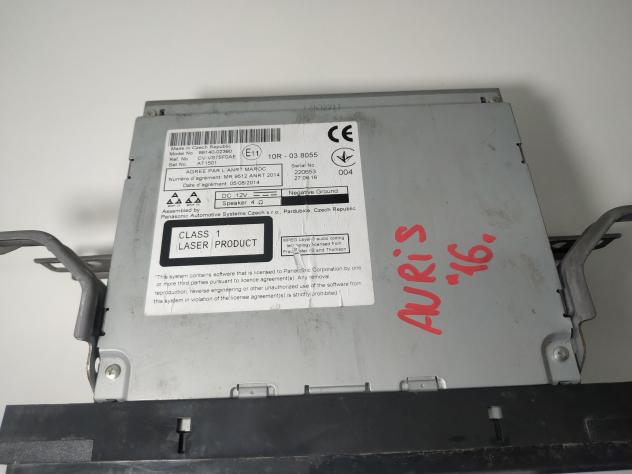 AUTORADIO TOYOTA Auris Serie (E180) 10R-038055 (1218) - Foto 2
