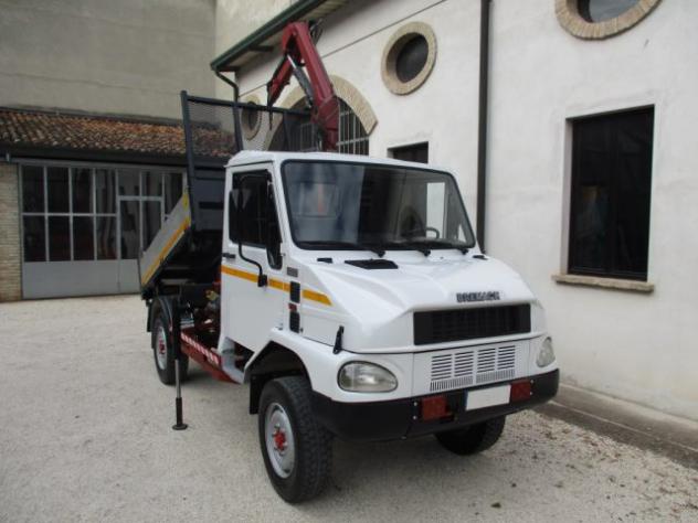 BREMACH Brick 50 ql. ribaltabile 4x4 con gru rif. 15777237 - Foto 7