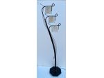 Lampada da terra ferro e vetro
