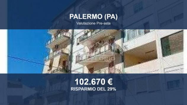 Immobile in asta di 112 m² con più di 5 locali in vendita a Palermo
