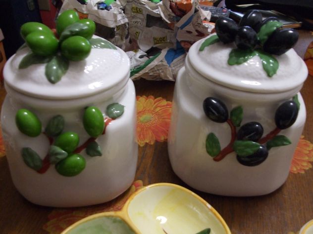 set da tavola vintage nuovo per olive - Foto 2