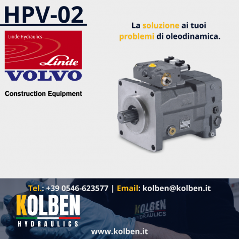 Pompa Linde HPV-02 per Volvo EW140B