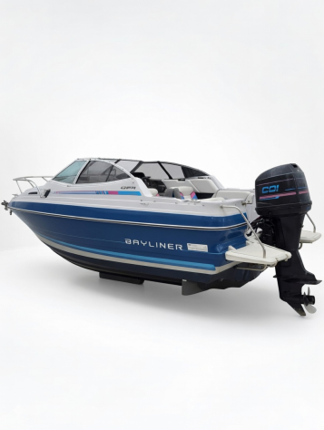 VENDO - BARCA A MOTORE SEMICABINATO FUORIBORDO