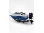 VENDO - BARCA A MOTORE SEMICABINATO FUORIBORDO
