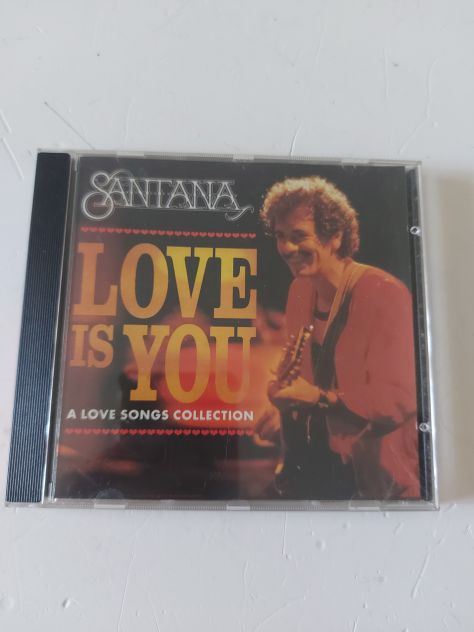 CD Santana Love Is You A Love Songs Collection 1995