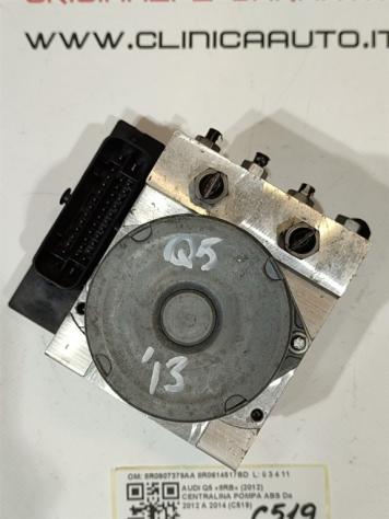 CENTRALINA ABS AUDI Q5 Serie 8R0907379AA 8R0614517BD CJC diesel 1968 (1217) - Foto 3