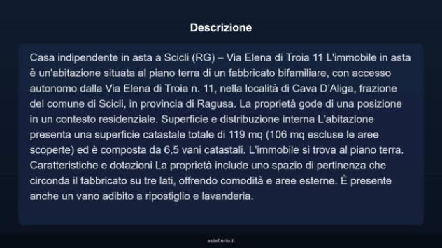 Immobile in asta di 119 m² con più di 5 locali in vendita a Scicli - Foto 11