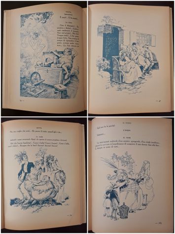 L'UCCELLINO AZZURRO, MAURIZIO MAETERLINCK, 1^ Ediz.  G. B. PARAVIA &amp; C. 1965. - Foto 4