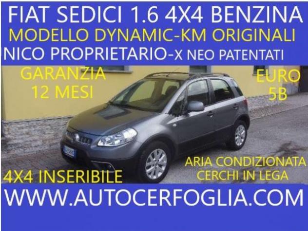 FIAT Sedici 1.6 16v Dynamic 4x4 120cv-UNICO PROPRIETARIO rif. 24204030