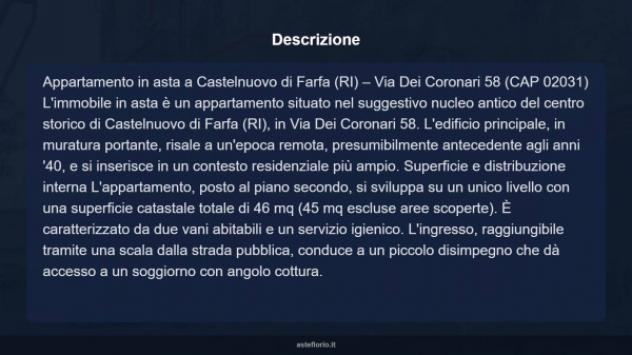 Immobile in asta di 46 m² in vendita a Castelnuovo di Farfa - Foto 9