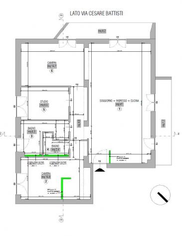 V000572 - QUADRILOCALE RISTRUTTURATO - CON BOX AUTO E CANTINA - Foto 18