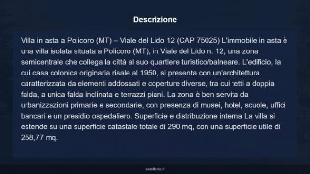 Immobile in asta di 290 m² in vendita a Policoro - Foto 14