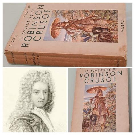 Le avventure di Robinson Crusoe Daniel Defoe 1949..