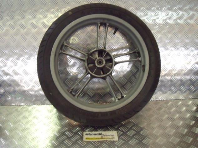 RUOTA IN LEGA POSTERIORE 5D7253705000 CON GOMMA YAMAHA YZF-R125 KM 18000  (2008-2013)