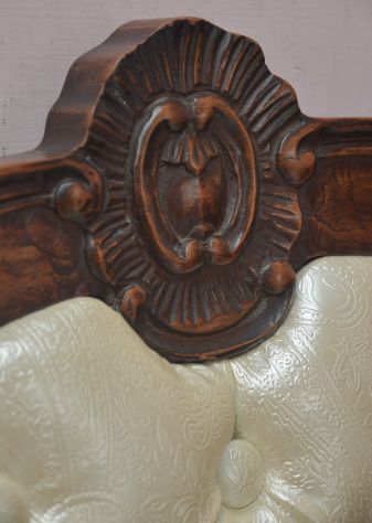 Poltroncina in Legno Massello Stile Classico - Foto 6