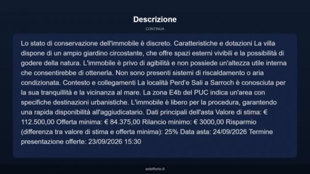 Immobile in asta di 90 m² con più di 5 locali in vendita a Sarroch - Foto 4