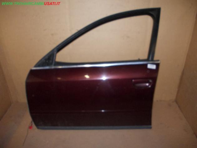 PORTA ANT.S. ROSSO MET. CON ALZACR. AUDI A6 (4B) Carrozzeria Lamierati esterni Porte Porta ant. sx. AUDI - A6 - 01-09-1997 - 01-06-2001