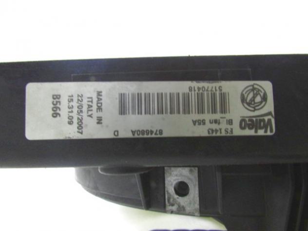 51775636 ELETTROVENTOLA FIAT CROMA 1.9 D 110KW 6M 5P (2007) RICAMBIO USATO 51770418 - Foto 3