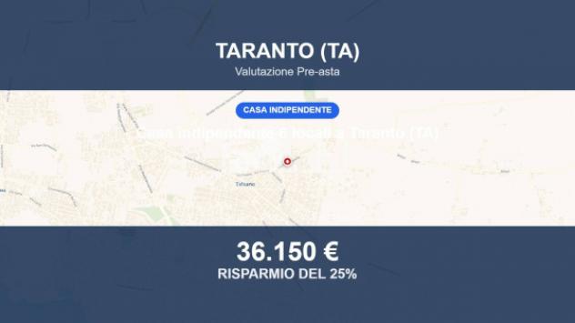 Immobile in asta di 126 m² con più di 5 locali in vendita a Taranto