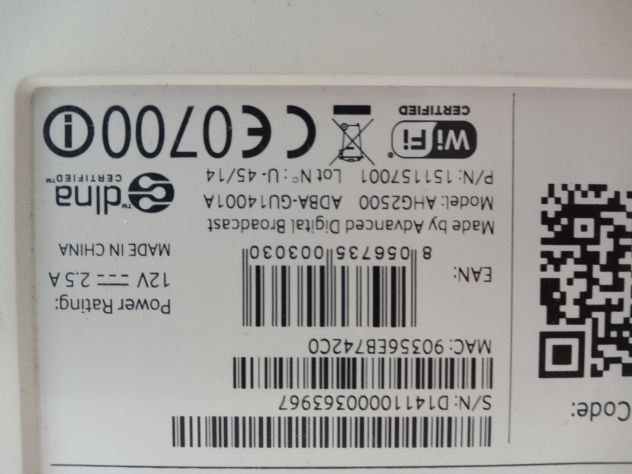Modem Router Vodafone Station Revolution modello AHG2500 - Foto 3