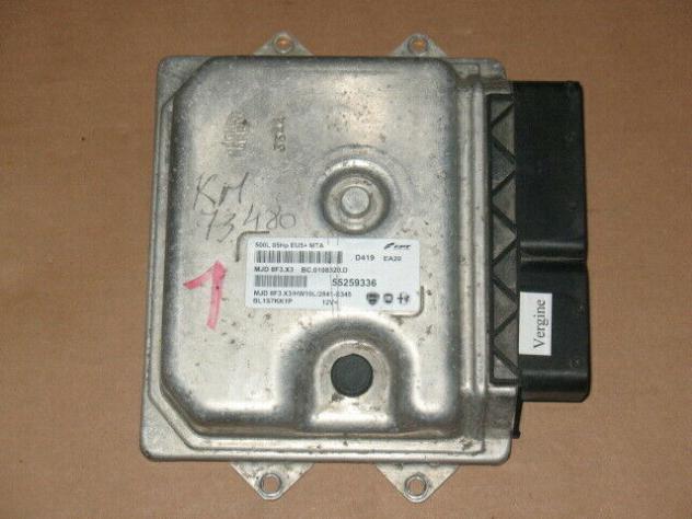 55259336 ECU CENTRALINA FIAT 500L 85HP 55259336 MJD8F3.X3 HW10L