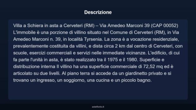 Immobile in asta di 72 m² in vendita a Cerveteri - Foto 12