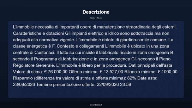 Immobile in asta di 186 m² in vendita a Custonaci - Foto 6