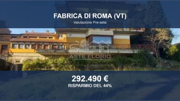 Immobile in asta di 422 m², box auto in vendita a Fabrica di Roma