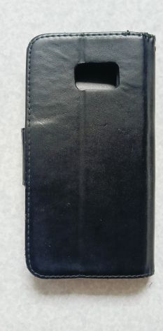 Custodia a portafoglio vintage nero per Samsung Galaxy S7 - Foto 2