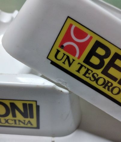 COPPIA DI POSACENERE PUBBLICITARI IN MELAMINA ANNI 60 - Foto 6