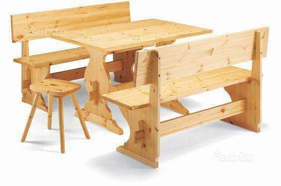 Set Panche e Tavoli Pub Ristorante Pizzeria cod 269/Na