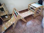 Percorso legno psicomotricità