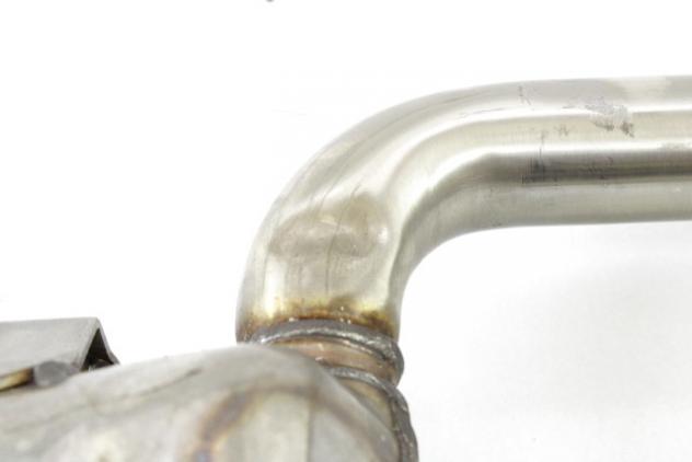 TRIUMPH SPEED TWIN 900 T2206107 COLLETTORE CATALIZZATORE SCARICO 21 - 24 CATBOX EXHAUST MANIFOLD T2207333 - Foto 5
